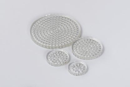 26mm Clear Honeycomb Disc