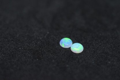 Mint 5mm Round Cabs