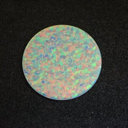 White 25mm Coin