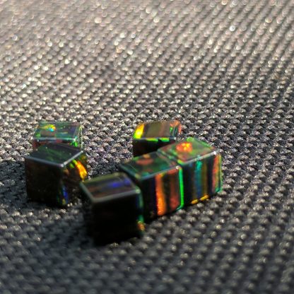 Black 4mm Cubes