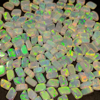 Mint Tumbled Opals