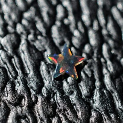 Black 5mm Star