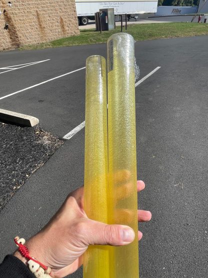 Pineapple Juice over Icy White Satin B