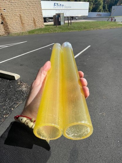 Pineapple Juice over Icy White Satin B - Image 2