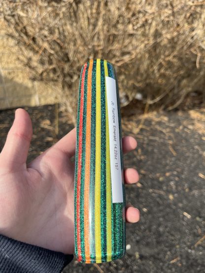 Jet Black Rainbow Emerald 14.22oz