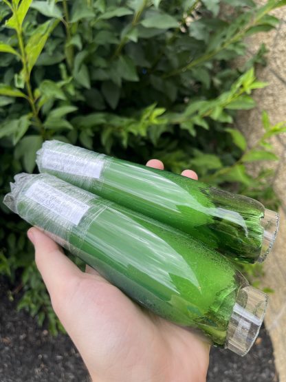 Greasy Glass Tubing:Green energy>Icy White Satin