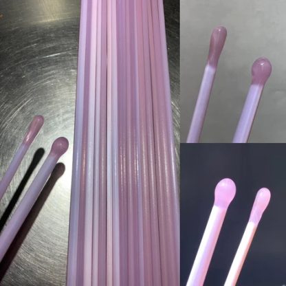 Greasy Glass Rod:Pink Satin ODDS
