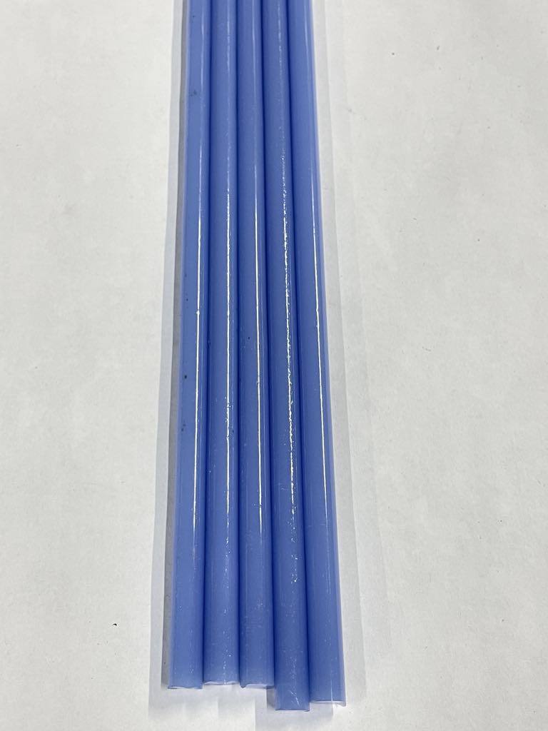 milky blue