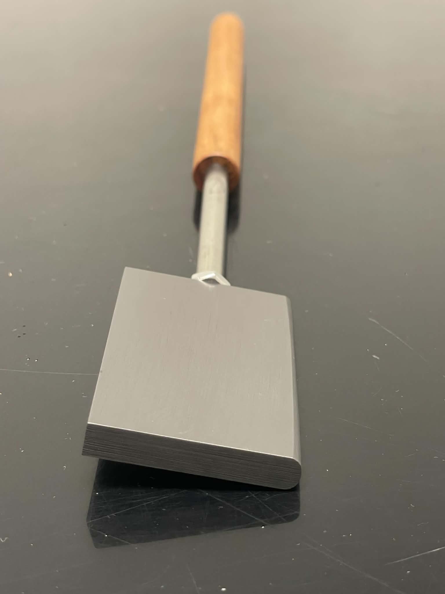 Mini Curved Paddle Wood Handle