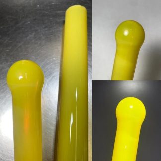 Clear over Dense Yellow Opal Tube B Grade